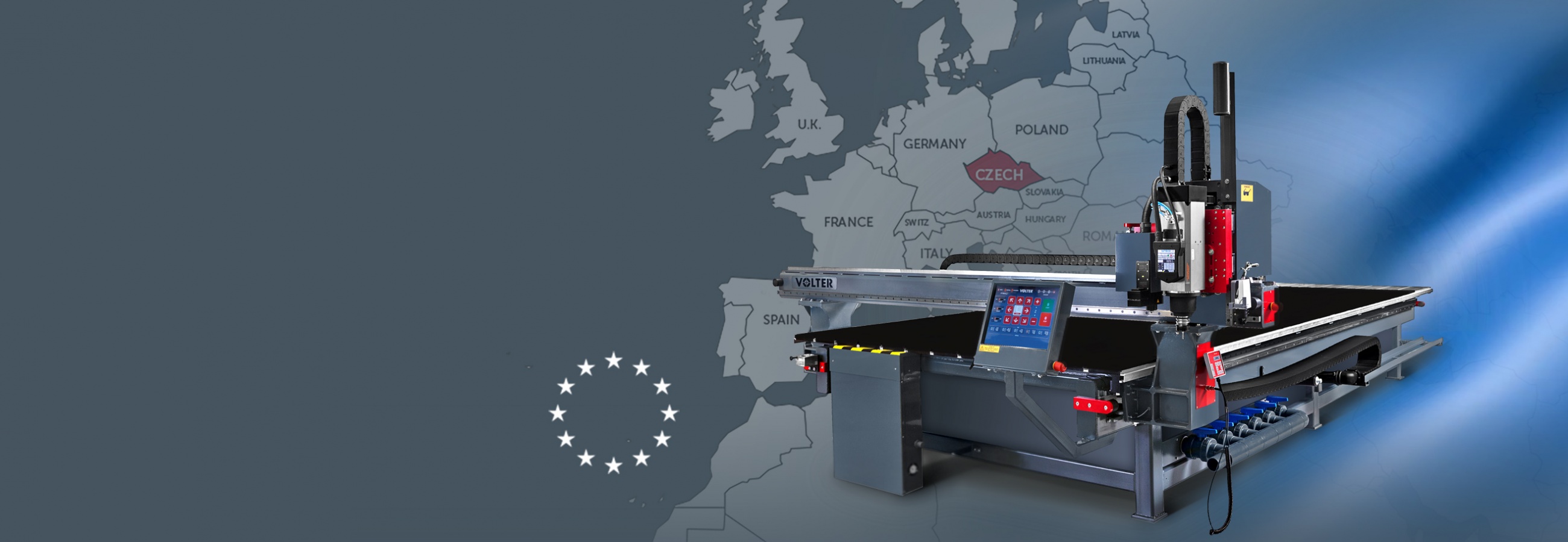 CNC Routers Built for Results. Made in the Czech Republic