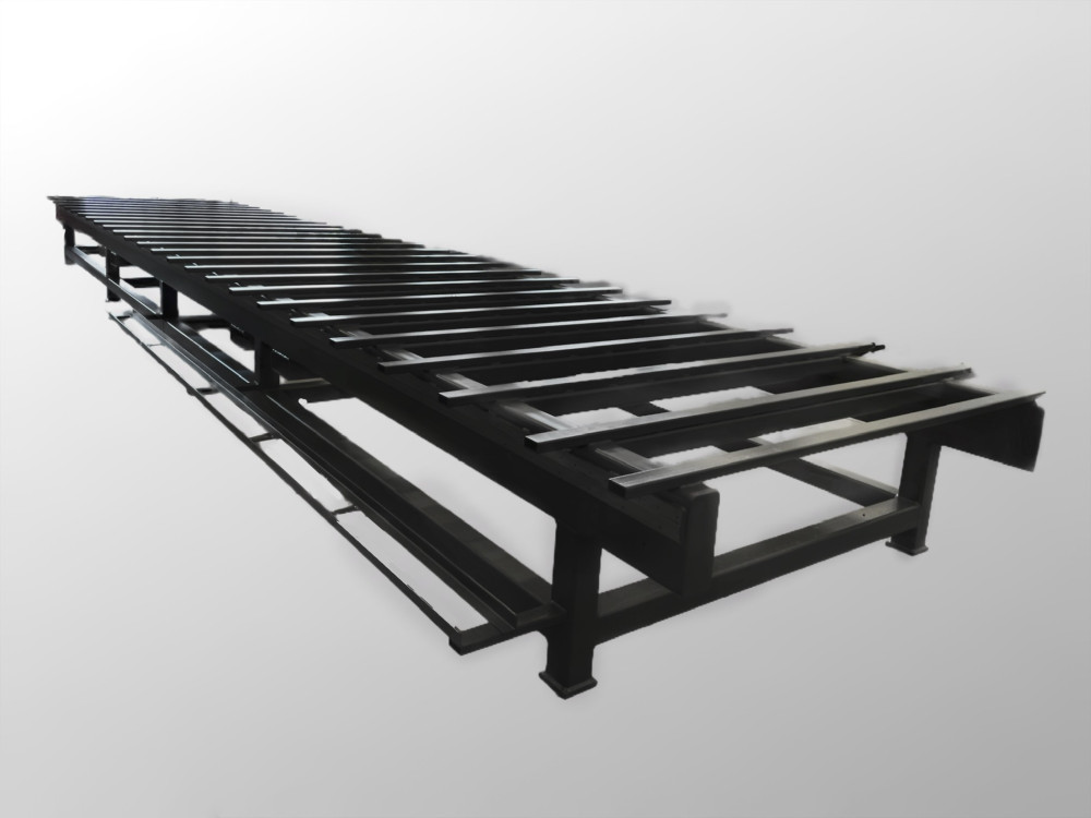 Solid welded steel frame