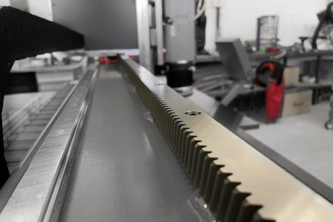 Helical racks