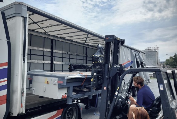  Instalace CNC frézky VOLTER L2016 ve společnosti RAPCO Ltd na Maltě