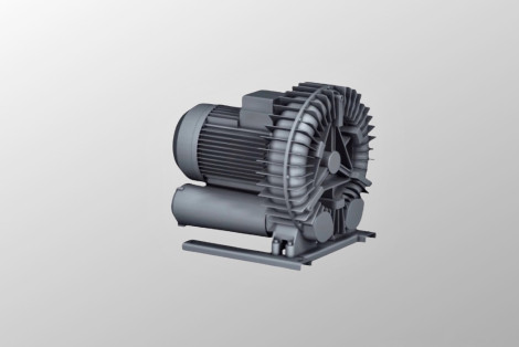 7,5 kW blower for vacuum hold down